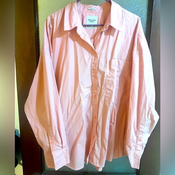 Abercrombie Women’s Oversized Poplin Button down - Picture 1 of 1